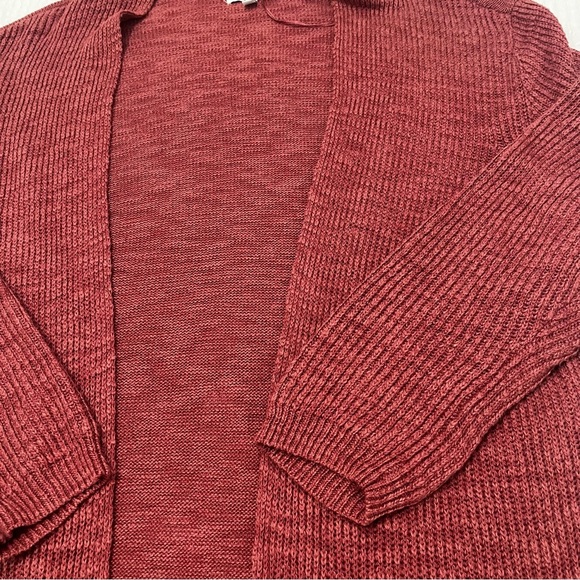 Sonoma Women's Plum Open Front Cardigan - Picture 4 of 5